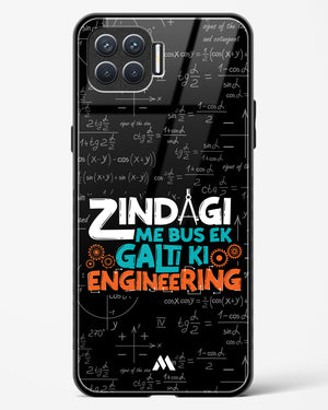 Zindagi Galti Engineering Glass Case Phone Cover-(Oppo)