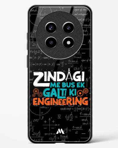 Zindagi Galti Engineering Glass Case Phone Cover (Realme)