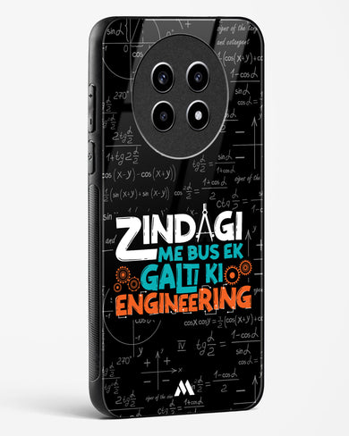 Zindagi Galti Engineering Glass Case Phone Cover (Realme)