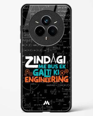 Zindagi Galti Engineering Glass Case Phone Cover (Realme)
