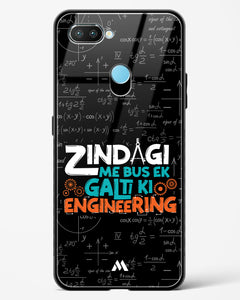 Zindagi Galti Engineering Glass Case Phone Cover (Realme)