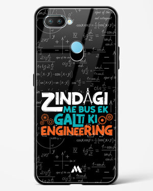 Zindagi Galti Engineering Glass Case Phone Cover-(Realme)