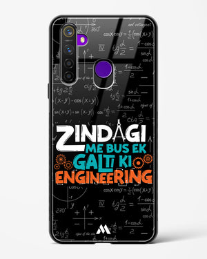 Zindagi Galti Engineering Glass Case Phone Cover (Realme)