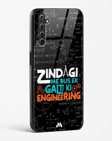 Zindagi Galti Engineering Glass Case Phone Cover-(Realme)