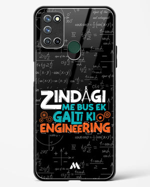 Zindagi Galti Engineering Glass Case Phone Cover (Realme)