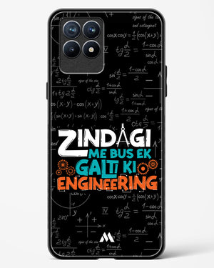 Zindagi Galti Engineering Glass Case Phone Cover-(Realme)