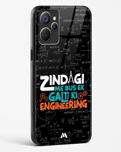 Zindagi Galti Engineering Glass Case Phone Cover (Realme)