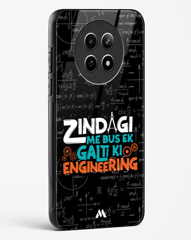 Zindagi Galti Engineering Glass Case Phone Cover (Realme)