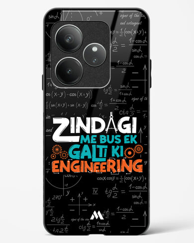 Zindagi Galti Engineering Glass Case Phone Cover (Realme)