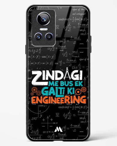 Zindagi Galti Engineering Glass Case Phone Cover (Realme)