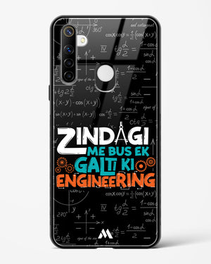 Zindagi Galti Engineering Glass Case Phone Cover-(Realme)