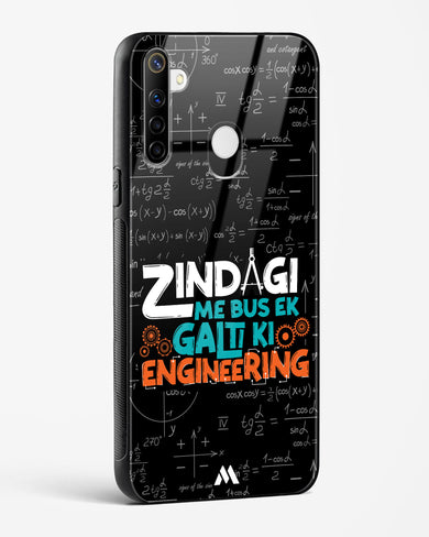 Zindagi Galti Engineering Glass Case Phone Cover (Realme)