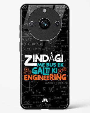 Zindagi Galti Engineering Glass Case Phone Cover (Realme)