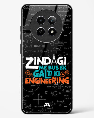 Zindagi Galti Engineering Glass Case Phone Cover (Realme)