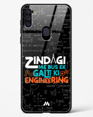 Zindagi Galti Engineering Glass Case Phone Cover-(Samsung)