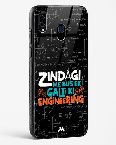 Zindagi Galti Engineering Glass Case Phone Cover-(Samsung)