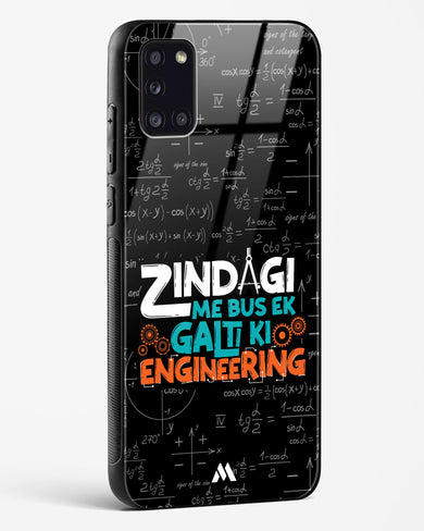 Zindagi Galti Engineering Glass Case Phone Cover-(Samsung)