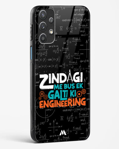 Zindagi Galti Engineering Glass Case Phone Cover-(Samsung)