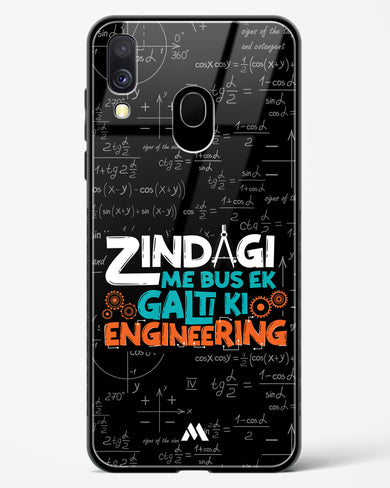 Zindagi Galti Engineering Glass Case Phone Cover-(Samsung)