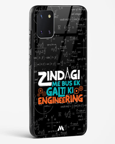 Zindagi Galti Engineering Glass Case Phone Cover-(Samsung)