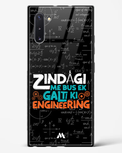 Zindagi Galti Engineering Glass Case Phone Cover-(Samsung)