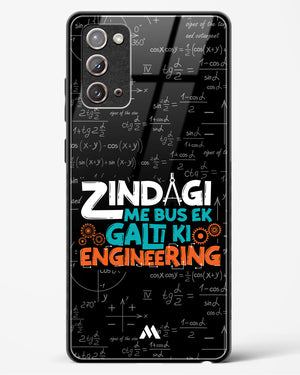 Zindagi Galti Engineering Glass Case Phone Cover (Samsung)