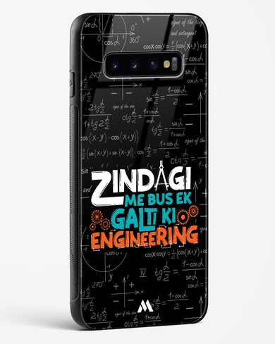 Zindagi Galti Engineering Glass Case Phone Cover-(Samsung)