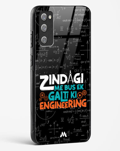 Zindagi Galti Engineering Glass Case Phone Cover-(Samsung)