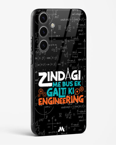 Zindagi Galti Engineering Glass Case Phone Cover-(Samsung)