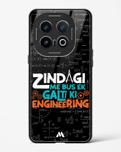 Zindagi Galti Engineering Glass Case Phone Cover (Vivo)