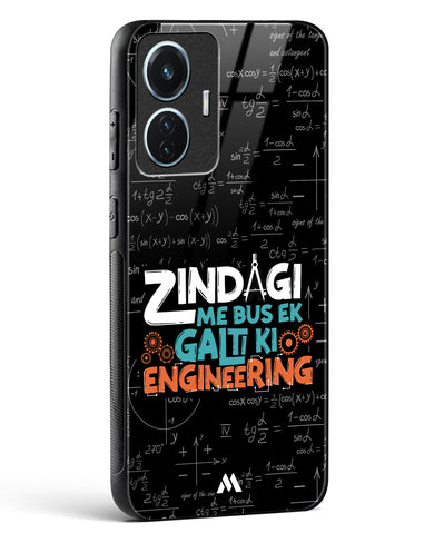 Zindagi Galti Engineering Glass Case Phone Cover (Vivo)