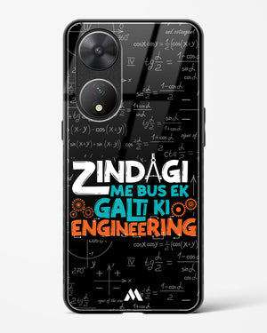 Zindagi Galti Engineering Glass Case Phone Cover (Vivo)