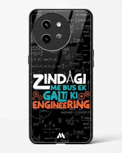 Zindagi Galti Engineering Glass Case Phone Cover (Vivo)