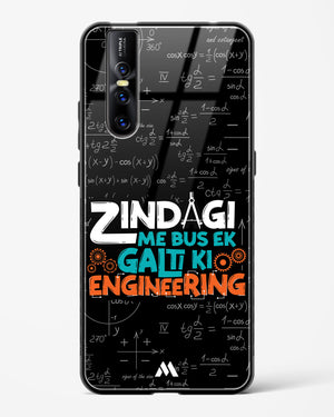 Zindagi Galti Engineering Glass Case Phone Cover (Vivo)