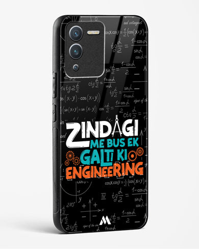 Zindagi Galti Engineering Glass Case Phone Cover-(Vivo)