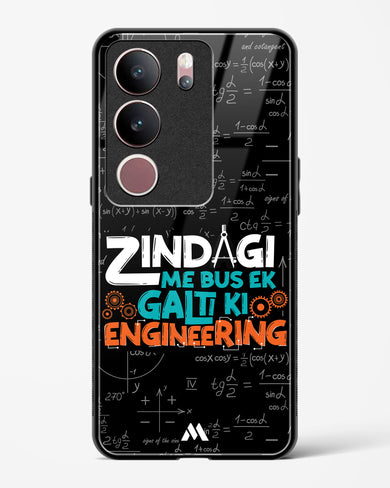 Zindagi Galti Engineering Glass Case Phone Cover (Vivo)