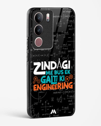 Zindagi Galti Engineering Glass Case Phone Cover (Vivo)