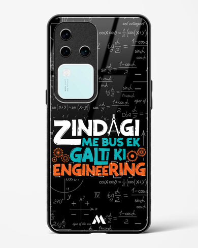 Zindagi Galti Engineering Glass Case Phone Cover (Vivo)