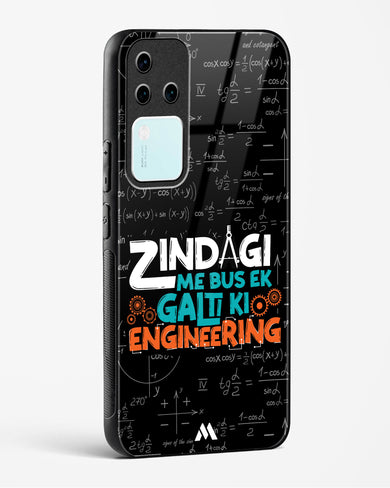 Zindagi Galti Engineering Glass Case Phone Cover (Vivo)