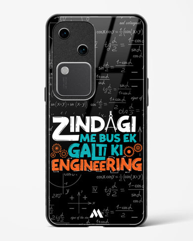 Zindagi Galti Engineering Glass Case Phone Cover (Vivo)