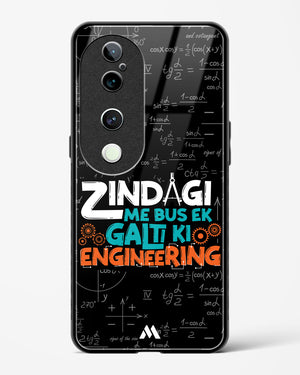 Zindagi Galti Engineering Glass Case Phone Cover (Vivo)