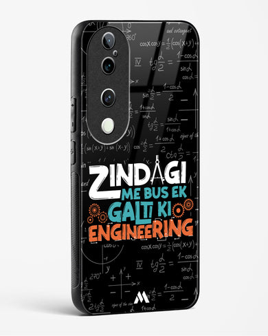 Zindagi Galti Engineering Glass Case Phone Cover (Vivo)