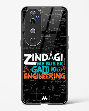 Zindagi Galti Engineering Glass Case Phone Cover (Vivo)