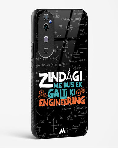 Zindagi Galti Engineering Glass Case Phone Cover (Vivo)