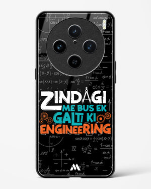 Zindagi Galti Engineering Glass Case Phone Cover (Vivo)