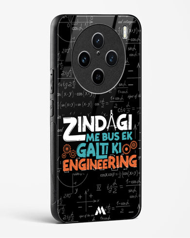 Zindagi Galti Engineering Glass Case Phone Cover (Vivo)