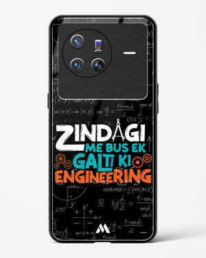 Zindagi Galti Engineering Glass Case Phone Cover-(Vivo)