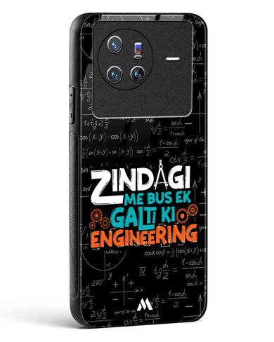 Zindagi Galti Engineering Glass Case Phone Cover-(Vivo)