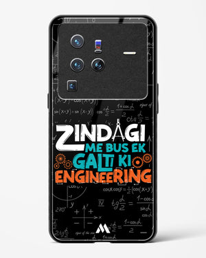 Zindagi Galti Engineering Glass Case Phone Cover (Vivo)