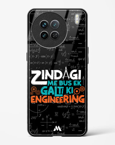 Zindagi Galti Engineering Glass Case Phone Cover-(Vivo)